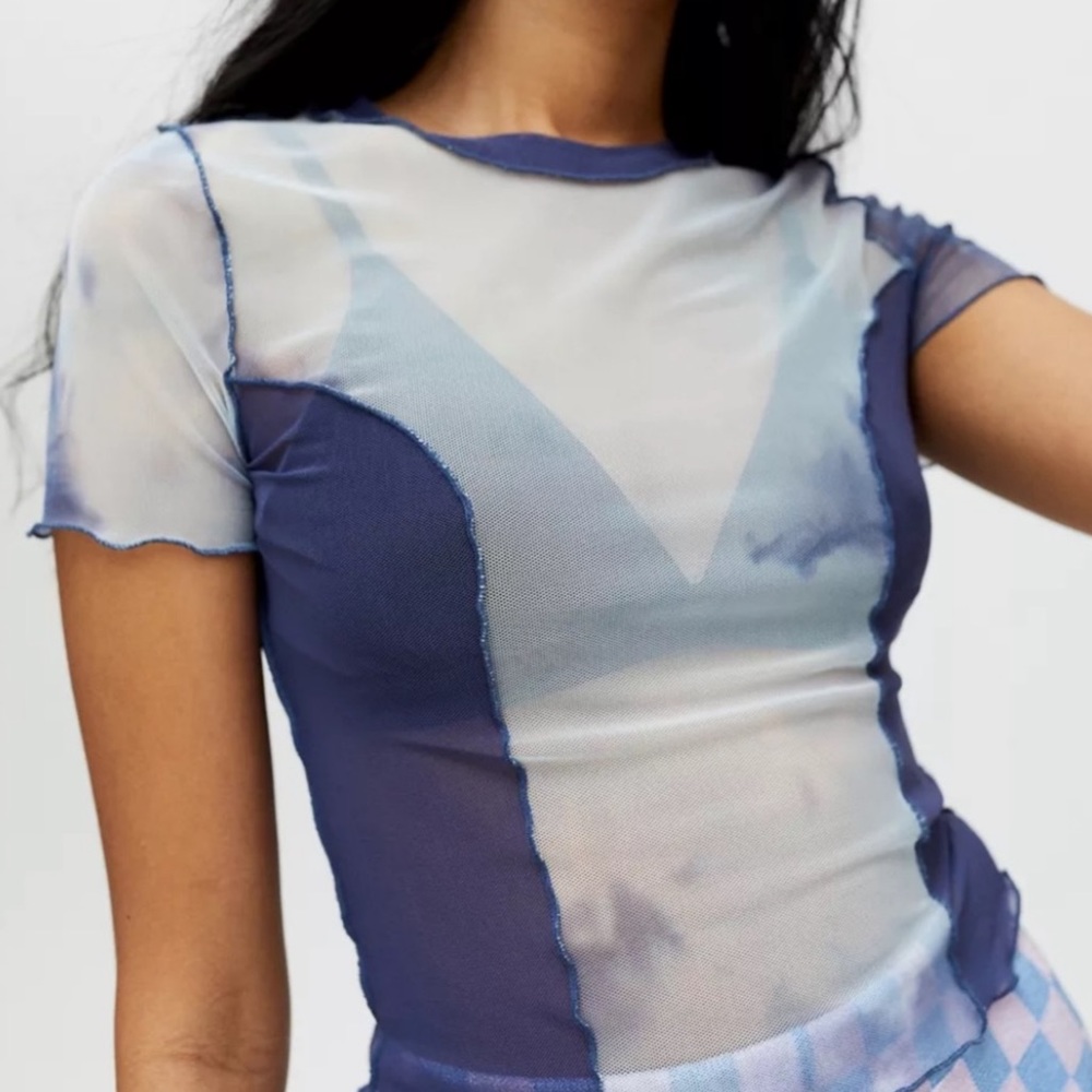 Urban Outfitters Kindred Baby Mesh Tee